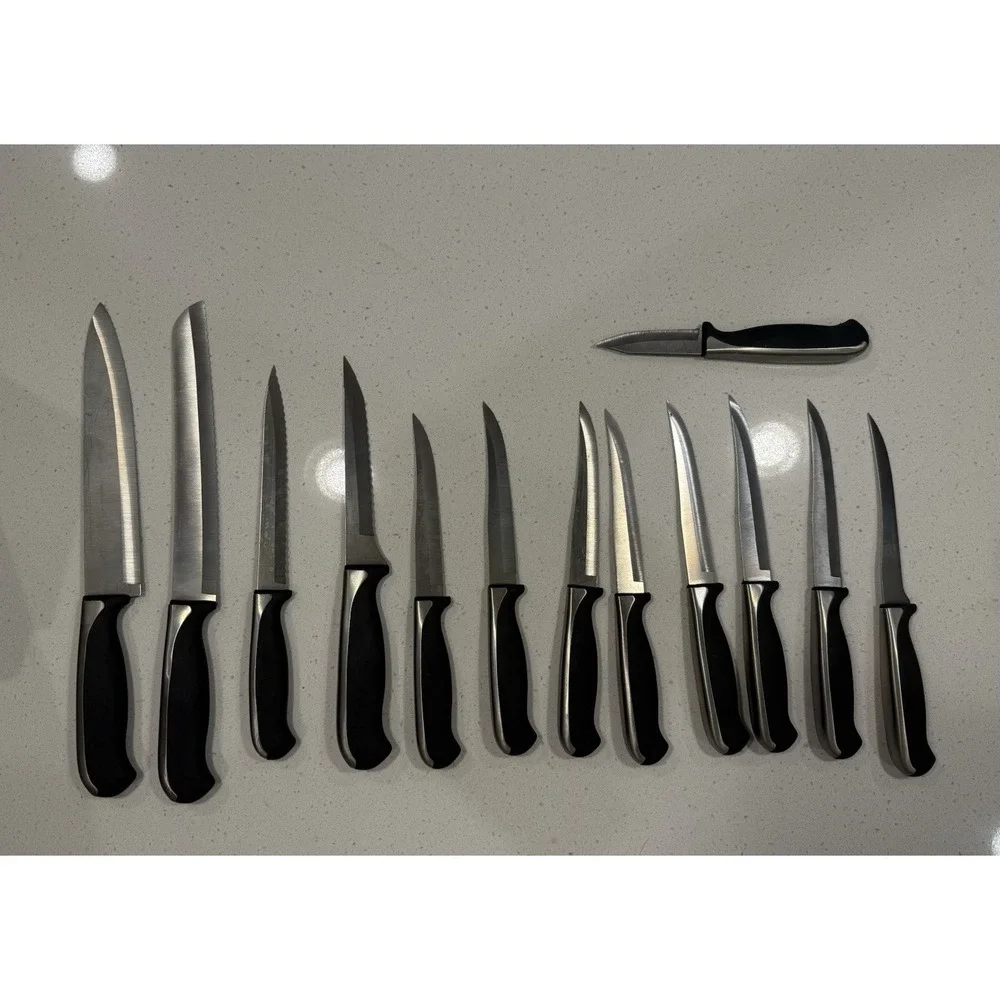 JA Henckels Knife Set 13 Piece With Block Not Complete